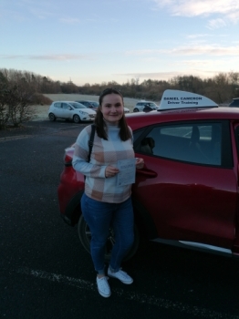 Ewa Kesicka from Newmilns passed her driving test at Irvine Driving Test Centre. Following a structured learning path and some practice in her own car, Ewa produced a great drive on the day and achieved her goal!